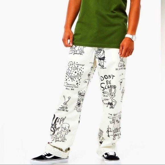 Vans Other - Vans x Daniel Johnston Authentic Chino Pants, Limited Edition